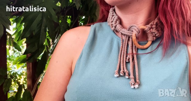 Колие от макраме