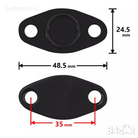 егр кит за затапване на егр 1.8T VW или Audi рейс пайп 1,8 турбо, снимка 2 - Части - 42262739