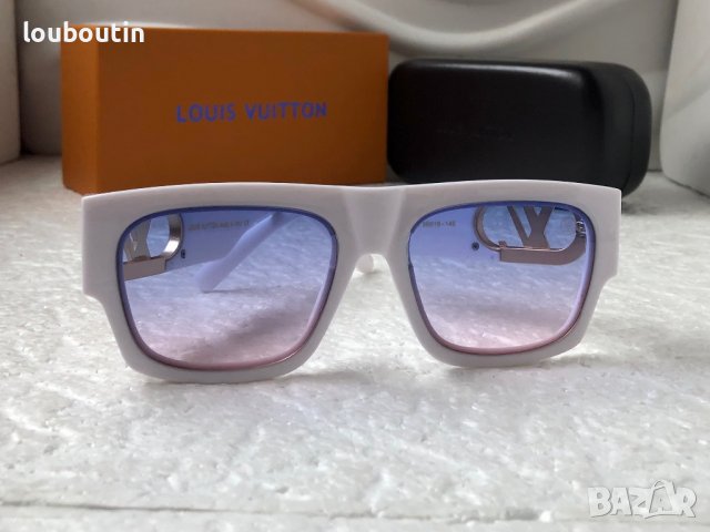 Louis Vuitton 2023 висок клас слънчеви очила унисекс бяло, снимка 3 - Слънчеви и диоптрични очила - 38947788