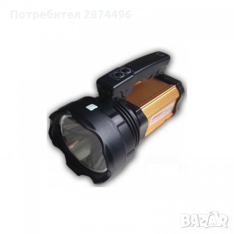 398 Акумулаторен фенер с мощен лед диод 20W T6 CREE, снимка 2 - Оборудване и аксесоари за оръжия - 35801083