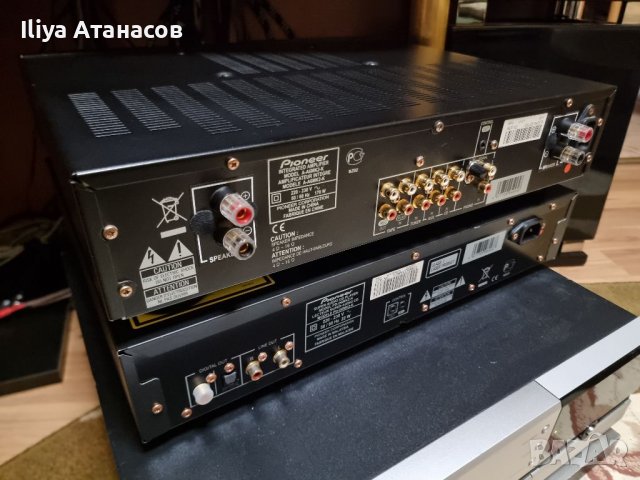 Pioneer A A6MK2-K стерео усилвател и PD D6MK2-K Super audio CD плеър с дистанционно , снимка 11 - Аудиосистеми - 39372111