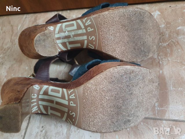 Дамски санди Tommy Hilfiger 36, снимка 5 - Сандали - 35704265