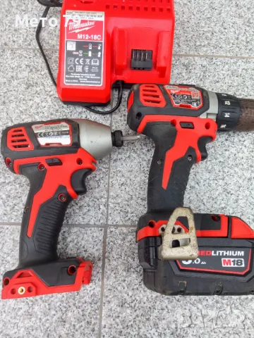 Milwaukee M18 BDD и M18 BID Винтоверт и Импакт