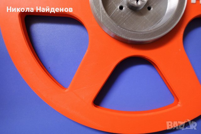 МАГНЕТОФОННИ РОЛКИ 26СМ.оранжеви, снимка 8 - Декове - 40451774