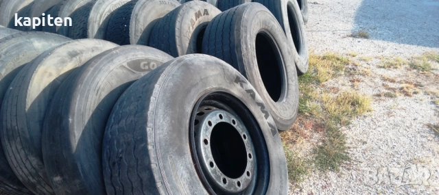 гума с жанта за ремарке 385/65/22.5, снимка 3 - Гуми и джанти - 51675402