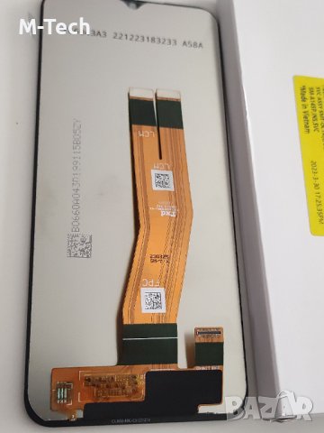 Оригинален дисплей samsung A14 4G 2023 (A145P / A145R) BLACK (NF) LCD, снимка 2 - Резервни части за телефони - 40447238