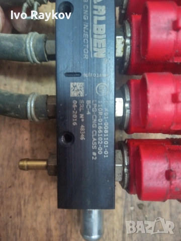 ИНЖЕКТОРНА РЕЙКА ALBIEN 67R01 , 0081101-01, 110R-0166102-00, снимка 4 - Части - 53770030