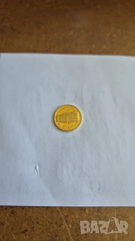 4 Броя Златни Монети БНБ, снимка 4 - Нумизматика и бонистика - 55753508