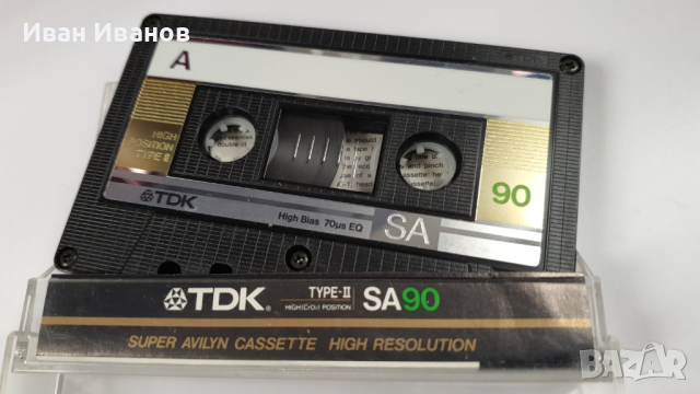 TDK SA 90 "Gold" японски аудиокасети 