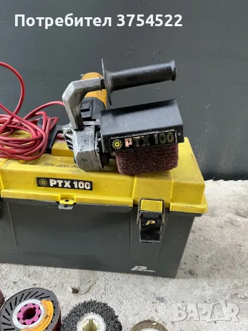 POLY-PTX 100 - Машина за линейно шлифоване, снимка 3 - Други инструменти - 50222416
