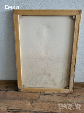 Голяма картина масло върху платно, снимка 3 - Колекции - 50998279