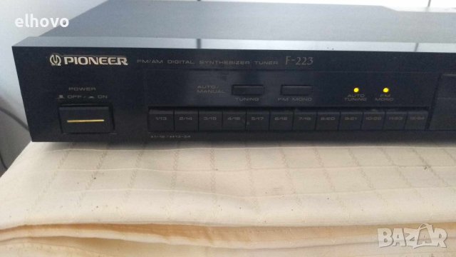 Стерео тунер Pioneer F-223, снимка 2 - Ресийвъри, усилватели, смесителни пултове - 41607533