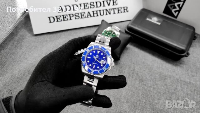 Mъжки кварцов часовник за гмуркане/водолази 200 м - ADDIESDIVE с Японски механизъм Japan Miyota 2115, снимка 14 - Мъжки - 40435748