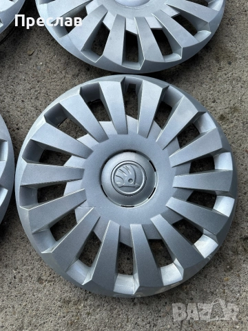 4 броя оригинални тасове за Skoda Octavia, Scala, Kamiq 16, снимка 2 - Аксесоари и консумативи - 52077632