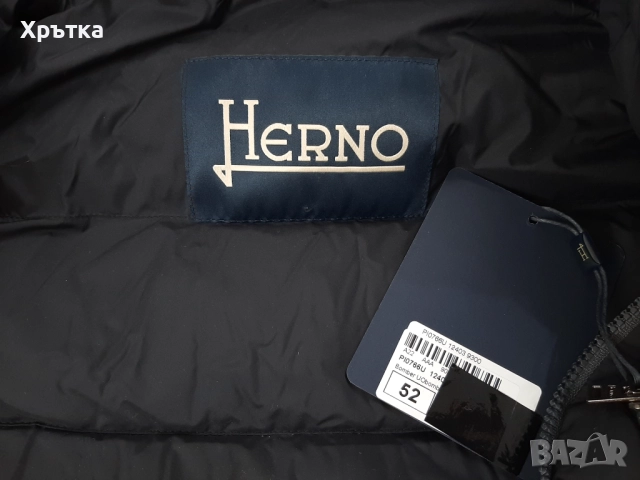 Herno Super Matt Bomber Jacket - Оригинално мъжко зимно яке, снимка 13 - Якета - 52944522