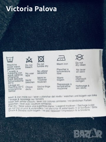 Красиво памучно поло ESPRIT унисекс, снимка 4 - Блузи с дълъг ръкав и пуловери - 41750844