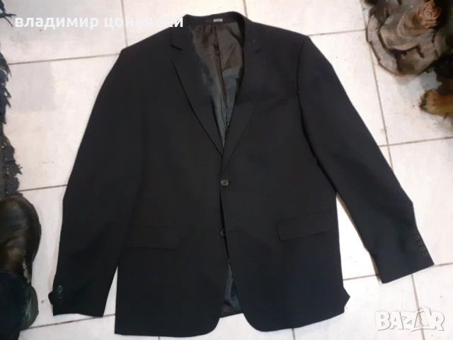Мъжко елегантно сако,цвят черен