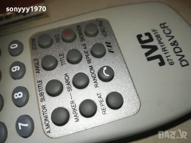 JVC DVD & VCR REMOTE CONTROL-ВНОС SWISS 2110240821, снимка 11 - Вази - 47658148