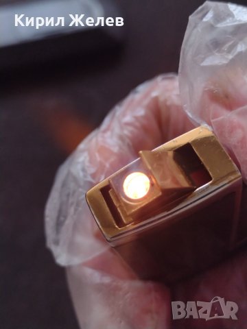 ЕЛЕГАНТНА СТИЛНА МЪЖКА ЗАПАЛКА SOBRANIE LONDON с РЕОТАН РАБОТИ 18611, снимка 6 - Запалки - 38994369