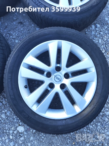 Оригинални алуминиеви джанти 5/110/R16 за Opel, Fiat, Alfa Romeo, Saab , снимка 13 - Гуми и джанти - 52537879