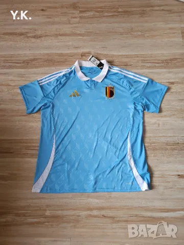 Оригинална мъжка тениска Adidas AeroReady x Belgium National Football Team / Season 24 (Away)