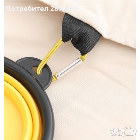 2727 Кучешка сгъваема купа за храна и вода, снимка 8 - За кучета - 35834830