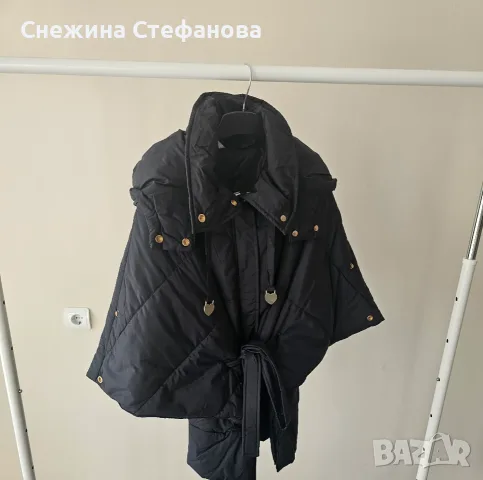 Дамско черно яке