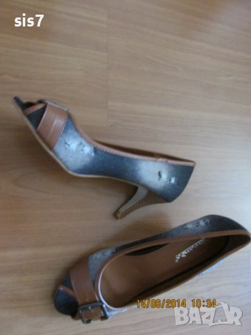 нови обувки-сандали тип дънкови внос от Англия, снимка 3 - Дамски ежедневни обувки - 52008193