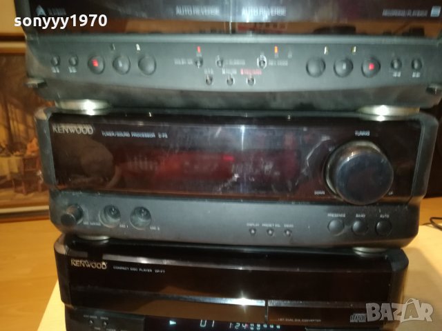 KENWOOD AMPLIFIER/CD/TUNER/REVERSE DECK X 2 3009211923, снимка 5 - Ресийвъри, усилватели, смесителни пултове - 34308283