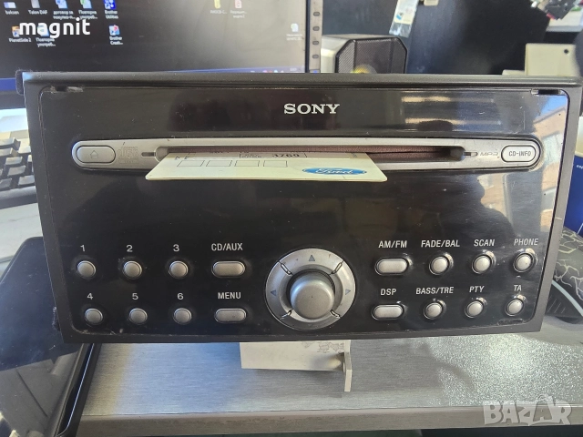 4M5T-18C815-BJ РАДИО CD FORD FOCUS C-MAX VP7S7F-18C821-DA