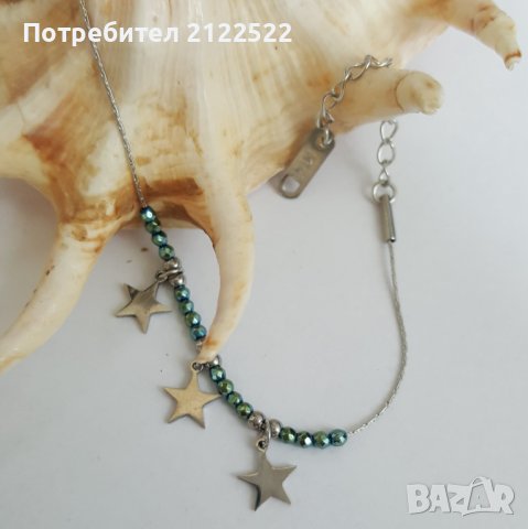 Гривни за крак от неръждаема стомана с мъниста, снимка 6 - Гривни - 40918700