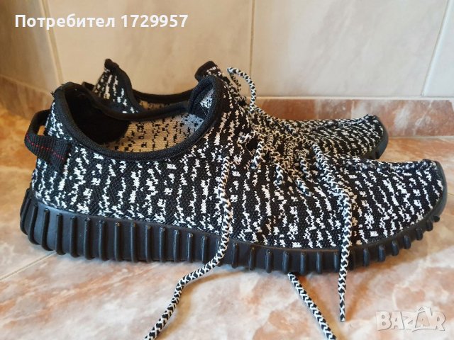 Adidas Yeezy Boost 350 Pirate Black  Номер -43, снимка 5 - Маратонки - 41596075