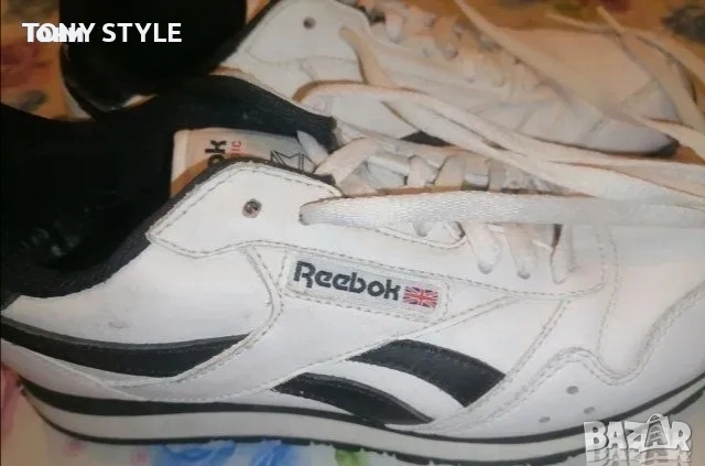 REEBOK Оригинал Нови Дамски Маратонки Изцяло от Естествена Кожа 38