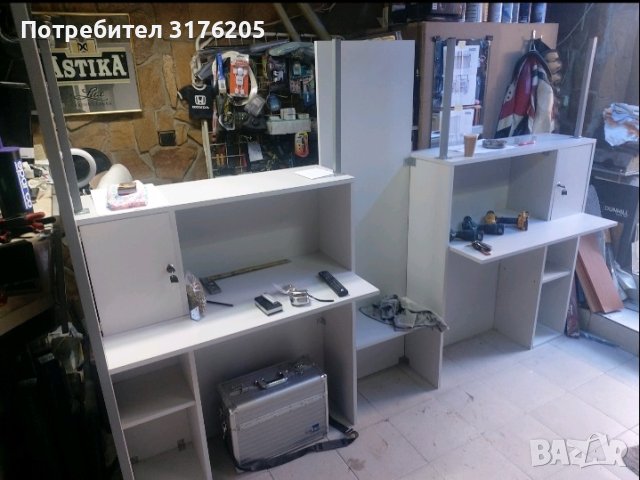 Търговско оборудване / щанд за каса Изипей, застраховки и т.н , снимка 8 - Стелажи и щандове - 41262758