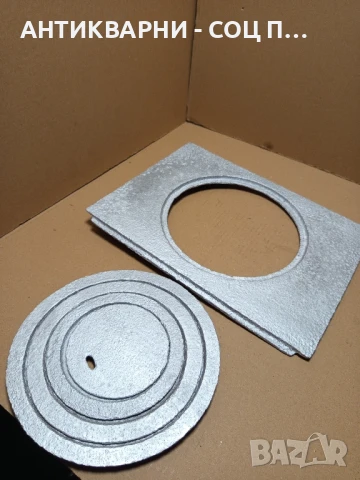 Стара Чугунена Плоча За Печка Барбекю Барбекюта., снимка 3 - Антикварни и старинни предмети - 51207729