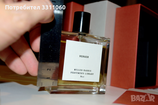 Miller Harris Verger (Perfumer's Library No.5), vintage, спрян от производство, снимка 4 - Унисекс парфюми - 36195982