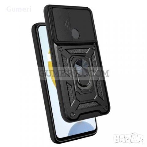 Realme C25Y - Противоударен Хибриден Кейс със Защита за Камерата - Черен, снимка 9 - Калъфи, кейсове - 35786347