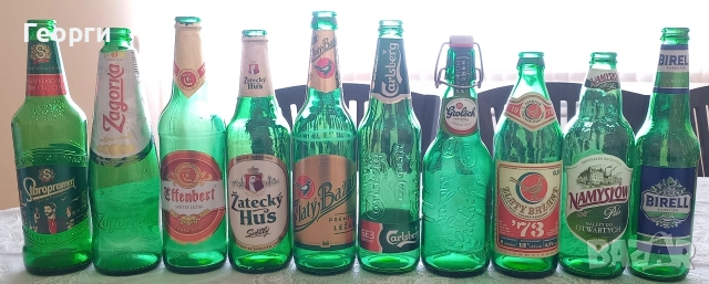 Колекция от 220 бутилки от бира, снимка 7 - Колекции - 52584912
