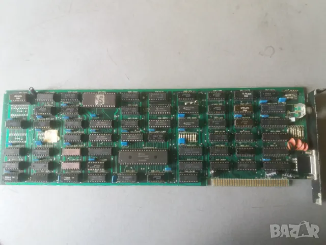 CGA видео карта ISA платка за ретро компютър ХТ/ АТ, Правец 16 