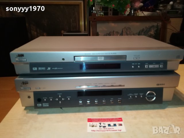 JVC RECEIVER+JVC DVD 1502221041, снимка 2 - Ресийвъри, усилватели, смесителни пултове - 35793648
