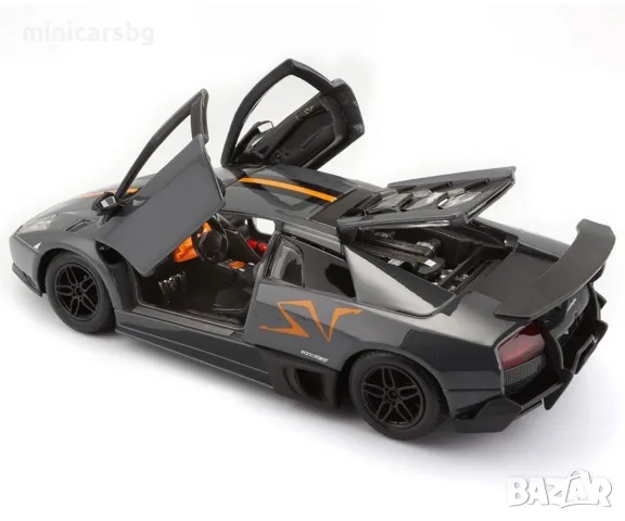Метални колички: Lamborghini Murciélago LP 670-4 SV – 1:24, снимка 2 - Колекции - 55983872