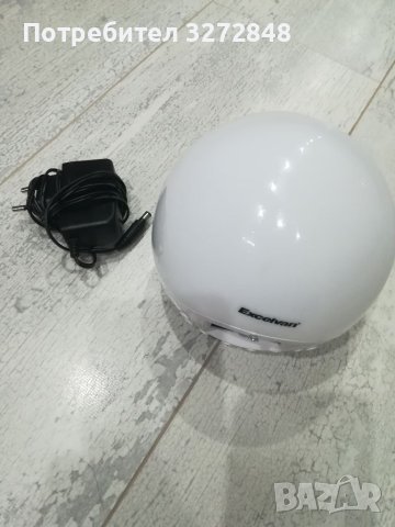 Нощна лампа EXCELVAN с часовник, аларма /с приятни звуци/ и радио , снимка 8 - Настолни лампи - 40893367