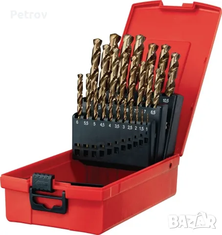 HILTI - HSS Cobalt - Ultimate - Made in Germany - Нов Внос - ЧИСТО НОВИ 25 броя / 1 - 13 mm Свредла