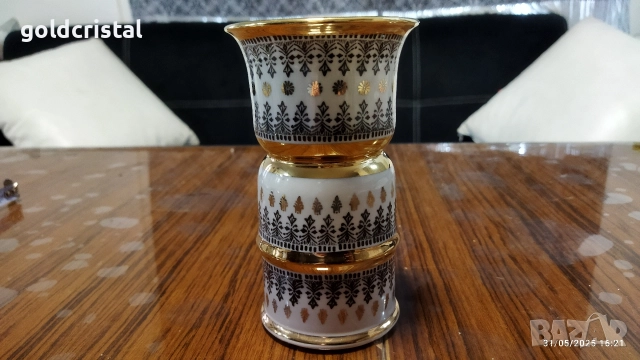Стар български порцелан ваза 