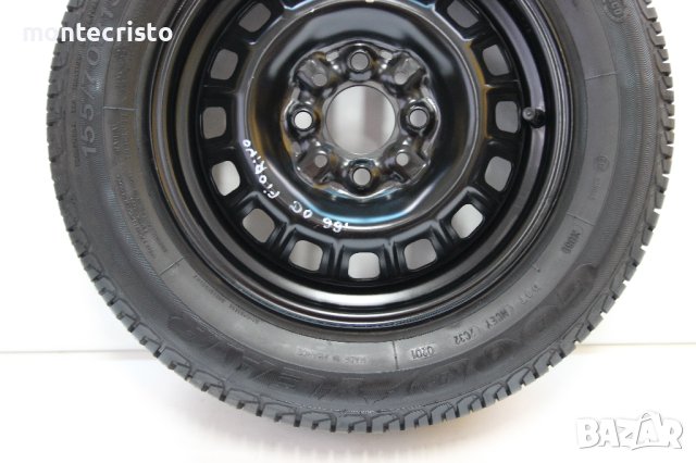 Резервна гума пълноразмерна Fiat Fiorino (1977-2022г.) Фиат Фиорино / 4x98 58.1 / 13 цола / джанта, снимка 2 - Гуми и джанти - 38959717