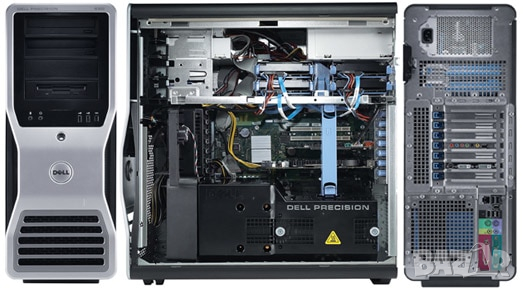 Dell Precision Workstation 690, снимка 1 - Работни компютри - 44765466