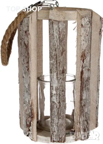 Свещник масив естествени материали, снимка 2 - Пана - 48633896