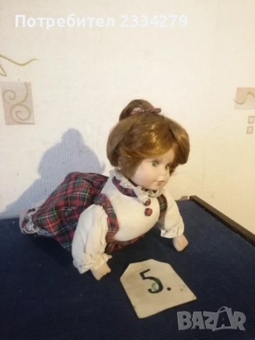  Порцеланови кукли,колекционерски, дължина 32см., снимка 13 - Колекции - 35281925