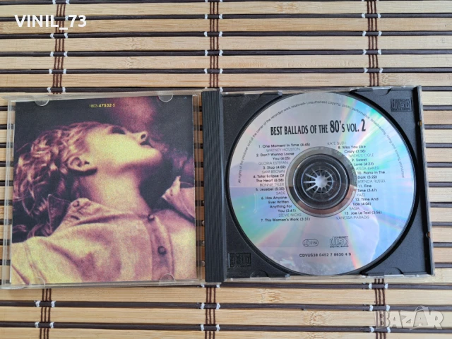 Best Ballads Of The 80's Vol. 2, снимка 2 - CD дискове - 50548501
