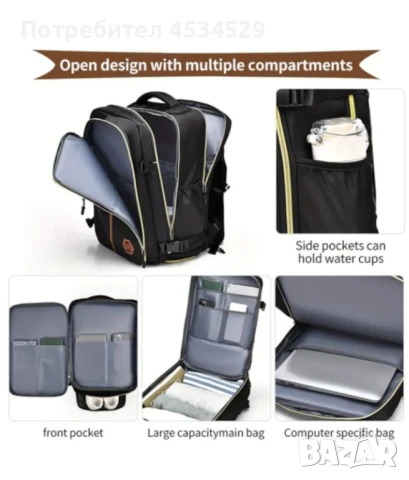 Раница за пътуване със самолет, снимка 3 - Раници - 51036823